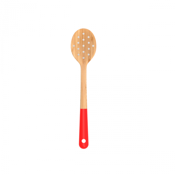 Openwork spoon 30cm – red