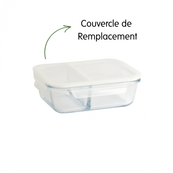 Couvercle en Plastique de Remplacement pour la Boîte Compartimentée