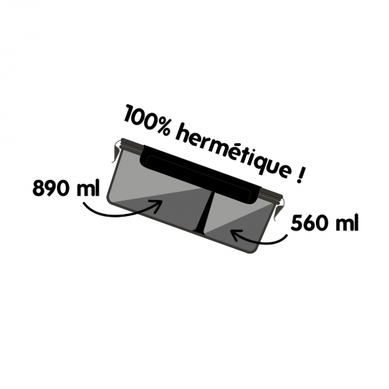 Boîte de Conservation - Compartimentée